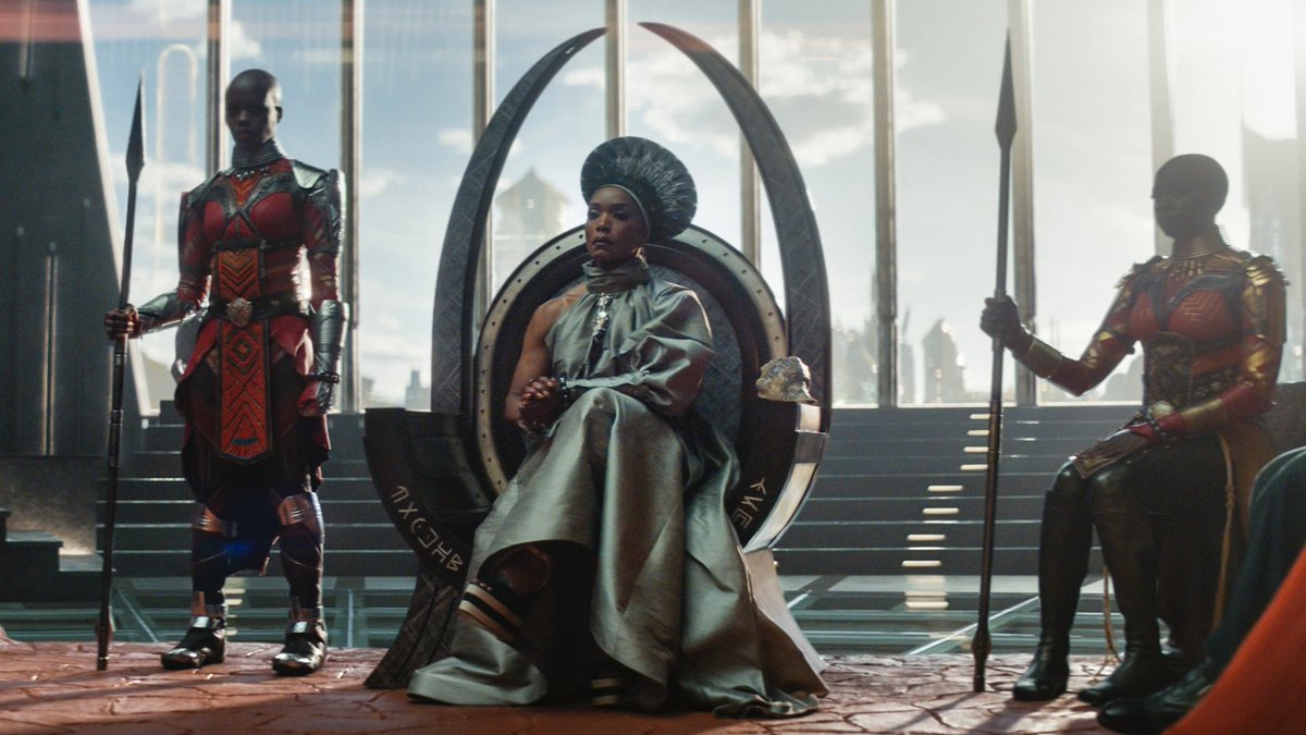 angela bassett is truly a GOD tier actor. an absolute force as queen ramonda. give her 10s! her 100s her millions billions! #WakandaForever