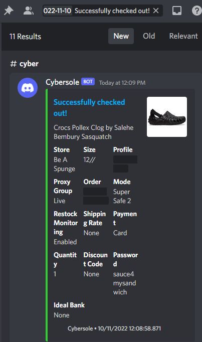 Michael Chieu (@mchieu) on Twitter photo Free ACO for members of <a href="/polarchefs/">Polar Chefs</a>, we get it done!
Bot: <a href="/Cybersole/">Cybersole</a>
Proxies: <a href="/ProxyChimp/">Proxy Chimp</a> <a href="/LiveProxies/">Live Proxies</a>
Server: <a href="/Sauceservers/">Sauce Servers</a>
CG: <a href="/polarchefs/">Polar Chefs</a> Free ACO for members of <a href="/polarchefs/">Polar Chefs</a>, we get it done!
Bot: <a href="/Cybersole/">Cybersole</a>
Proxies: <a href="/ProxyChimp/">Proxy Chimp</a> <a href="/LiveProxies/">Live Proxies</a>
Server: <a href="/Sauceservers/">Sauce Servers</a>
CG: <a href="/polarchefs/">Polar Chefs</a>
