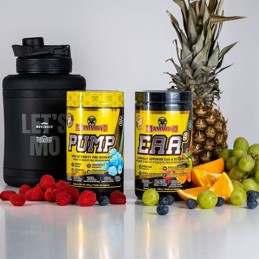 GetMammoth's tweet photo. Step up your pre workout and intra workout regime! Our delicious lineup of flavors matched with cutting edge formulations will take your gym game to the next level 🔥 https://t.co/V4eLNCugBf