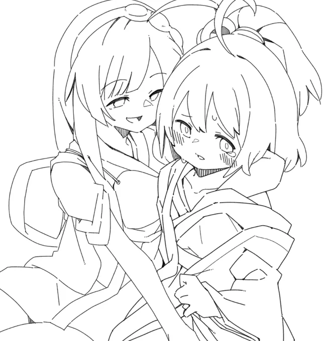 完全にネタ絵として描いてるんだけどイメージを形にしてたらちょっとやりすぎた感でてきた 
