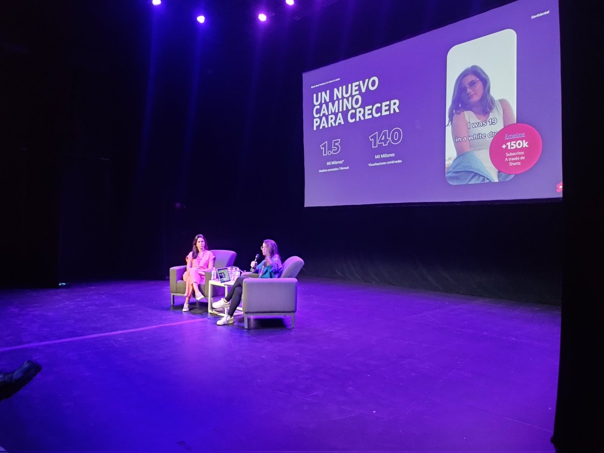 Feria Internacional de la Música de Guadalajara (@fim_gdl) on Twitter photo Hemos visto que los artistas que están generando shorts están creando un aumento y crecimiento cada vez más constante- Presentación: Youtube Shorts con Renata Loyola y Andrea Barbosa de <a href="/YouTubeLATAM/">YouTube Latinoamérica</a> Hemos visto que los artistas que están generando shorts están creando un aumento y crecimiento cada vez más constante- Presentación: Youtube Shorts con Renata Loyola y Andrea Barbosa de <a href="/YouTubeLATAM/">YouTube Latinoamérica</a>