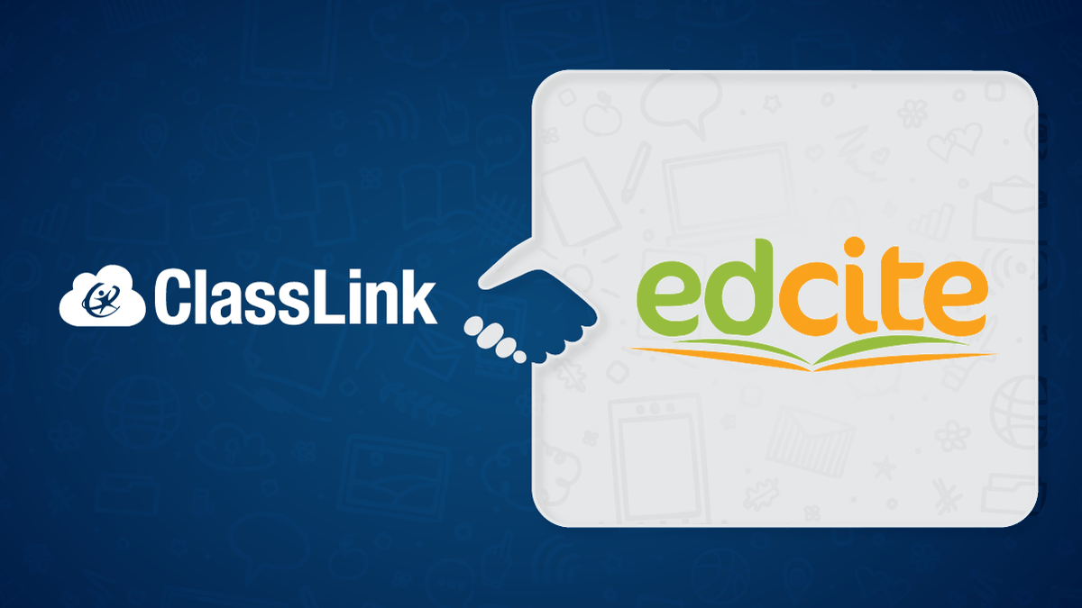 ClassLink's tweet photo. 🚨New Partner Spotlight Alert🚨 Tune in to our newest spotlight featuring @EdciteTeam!
Join to learn how #Edcite provides #datainformed assessment & analytics tools to empower teachers to respond to the needs of their students.
Watch Now: https://t.co/NYZy9UaV4V https://t.co/rdtkZXwMqP
