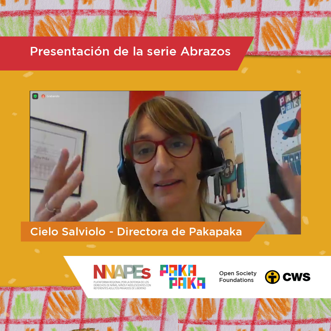 PNNAPES's tweet photo. ➡️"Esta serie se hizo con mucho amor y con mucho respeto, nos entusiasma mucho el trabajo final, pero mucho más el proceso", comentó Cielo Salviolo, Directora de @CanalPakapaka al respecto de la participación de #NNAPES en la creación de la serie. https://t.co/X8WpaxlelM