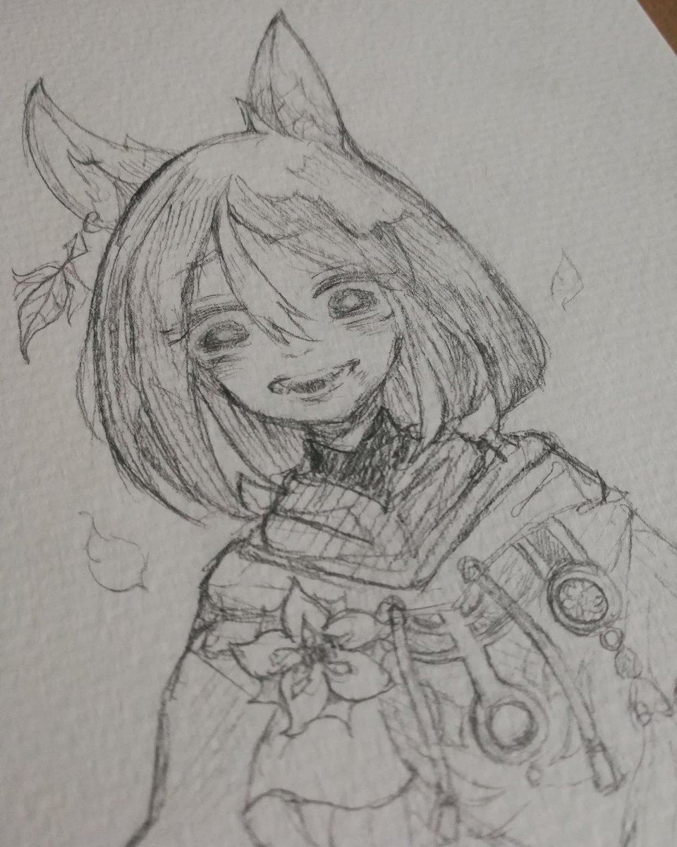 Nneznp's tweet photo. #Tighnari drawing :D https://t.co/OcuoBOAUiD