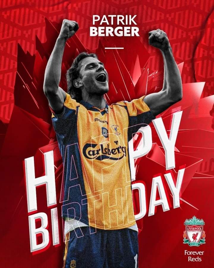 TheRealCoopie's tweet photo. Happy birthday @patrikberger73 what an amazing left foot he had 💪 https://t.co/58N8ec93jy