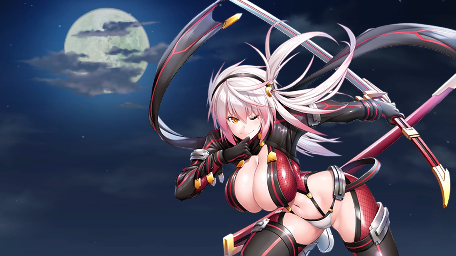 対魔忍 秋山凜子 公式 マウスパッド ドラマCD 対魔忍イラストカード9枚