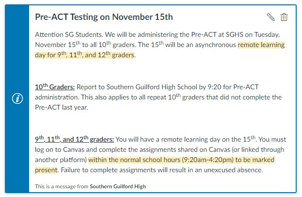 Southern Guilford tweet media