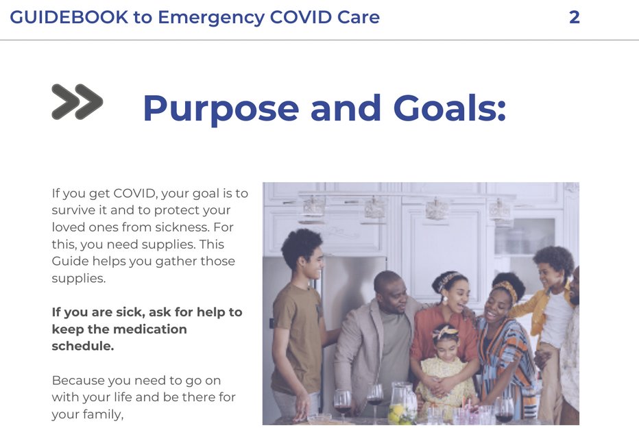 FREE Guidebook to Emergency COVID Care - with Personal Tracker™. Walks you through shopping and pharmacy items. Follows a schedule you can personalize with your doctor. 
covidmasterplan.com 

#COVID #prevention #earlytreatment #vitaminC