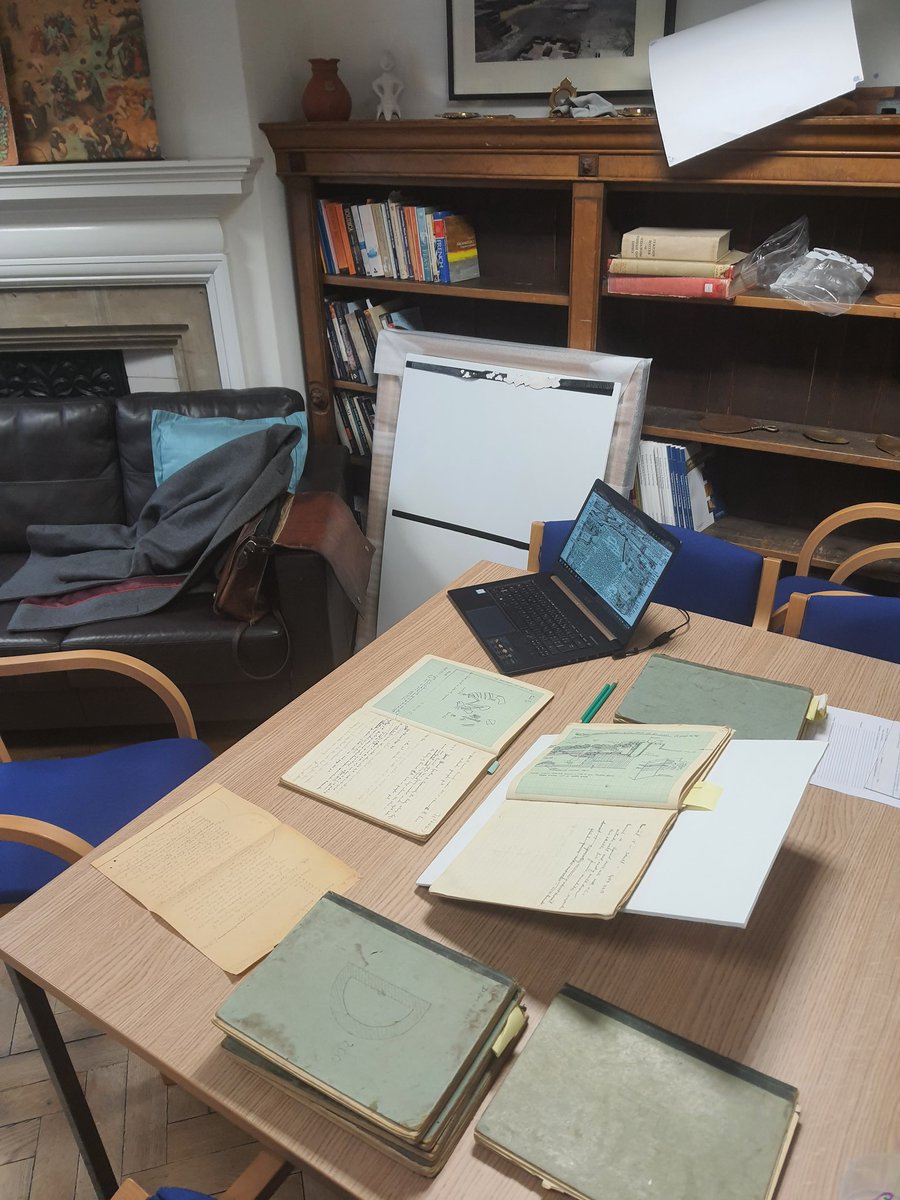 En archéologie, on peut fouiller des sites, mais on peut aussi fouiller dans les notes et documents de ceux qui ont fouillé les sites. Après Chicago, me voici à Cambridge (ou est-ce Jéricho ?) pour sonder ces passés qui se superposent. Merci aux archivistes !