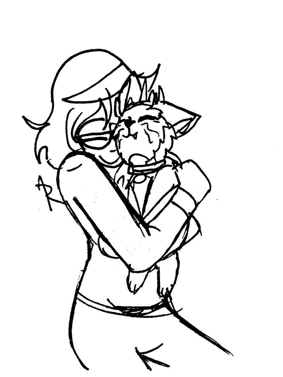 doodleferp's tweet image. #Scamp doodles to warm up for the #crypttv drawing contest!