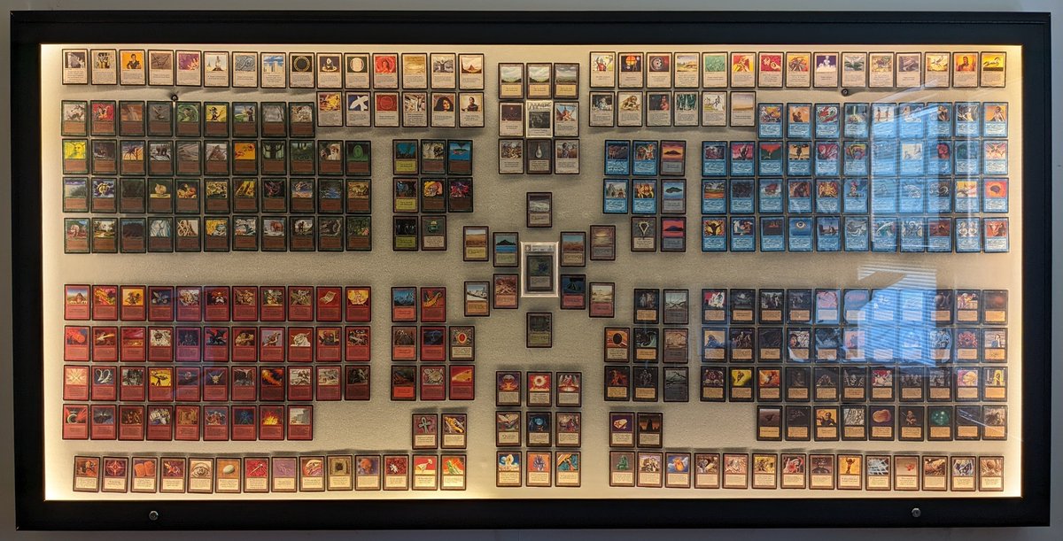 ligamagicbr's tweet photo. Já que estamos voltando ao passado em #MTGBRO, vamos um pouco além com o #TBT, até Beta para ser mais exato.
Essa é a coleção de Greg Schwartz, postada orgulhosamente por ele no grupo #MTGRarities, no Facebook.
Isso aí vale fácil um espaço num museu 🧐 https://t.co/skK6JTF9uf