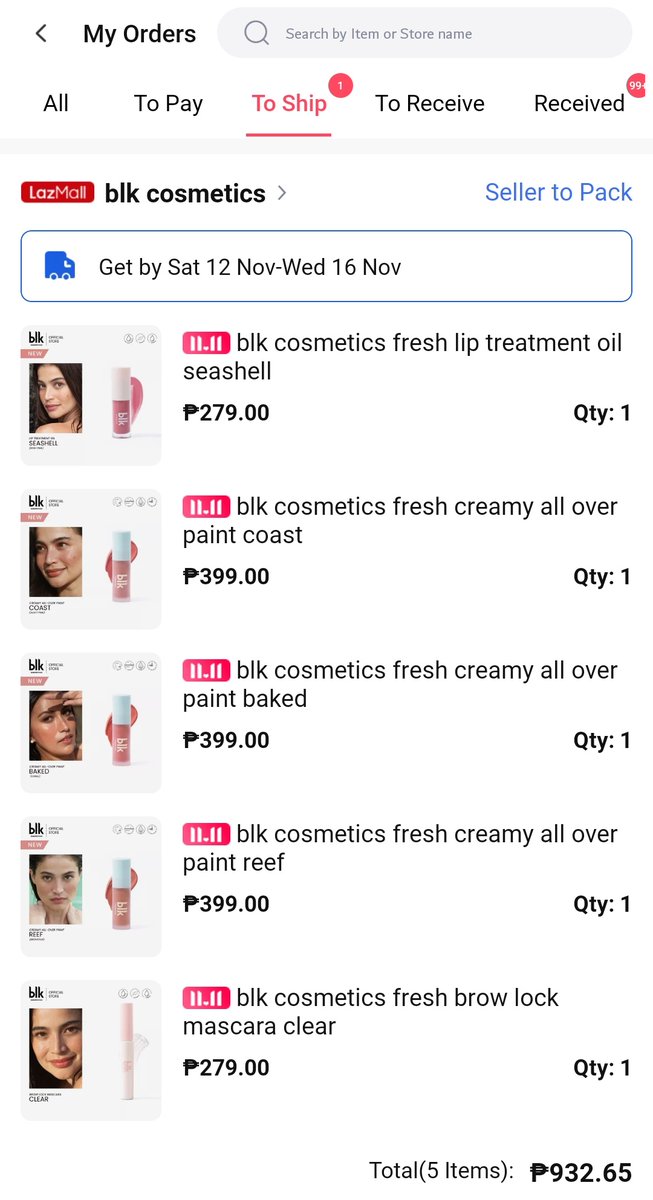 mLaMqUiN1610's tweet photo. Okay, @annecurtissmith took my money again. 🤣🤭🤑💸💰 Spell marupok, it's d E n - d E n. 🤓 Mask free in Dubai so I needed it. 🙏🙈 Thank you for the vouchers @LazadaPH @blkcosmeticsph. 💋💄
-
11:11 budol. 💖 https://t.co/2fYRkDvuuT