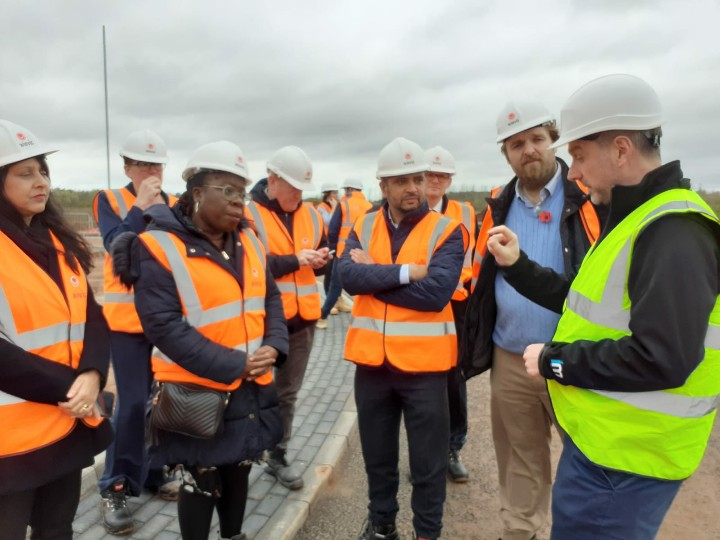 Afzal_H's tweet photo. #NB:ER Board members on site at #Peddimore. Development well underway. Potentially upto1500 jobs over next 12 months. Challenge to connect opps to local communities in North Birmingham. #LevellingUp #jobs #PowerOfCommunity
@wittonlodge @DavidSmith_Plan @IMProps @PauletteHamilto https://t.co/O3uyhwEE4d