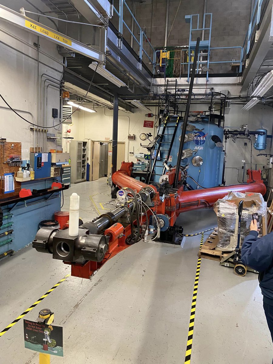 HornetMuseum's tweet photo. Yesterday a group of us from the USS Hornet had a great tour of the Ballistic Range Complex at NASA AMES. Very interesting! #usshornet #usshornetmuseum #nasa #nasaames https://t.co/rC4L9eIo7N