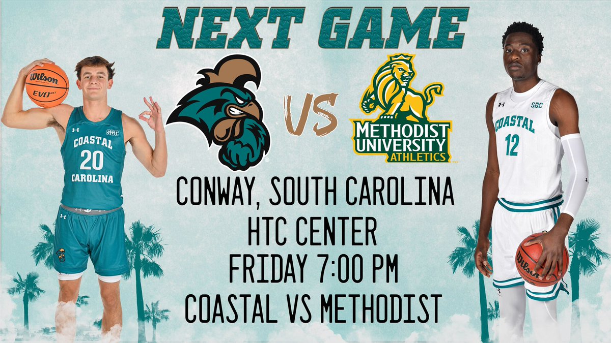 We need #TealNation to show out and support #CCUBeachBall tomorrow night‼️