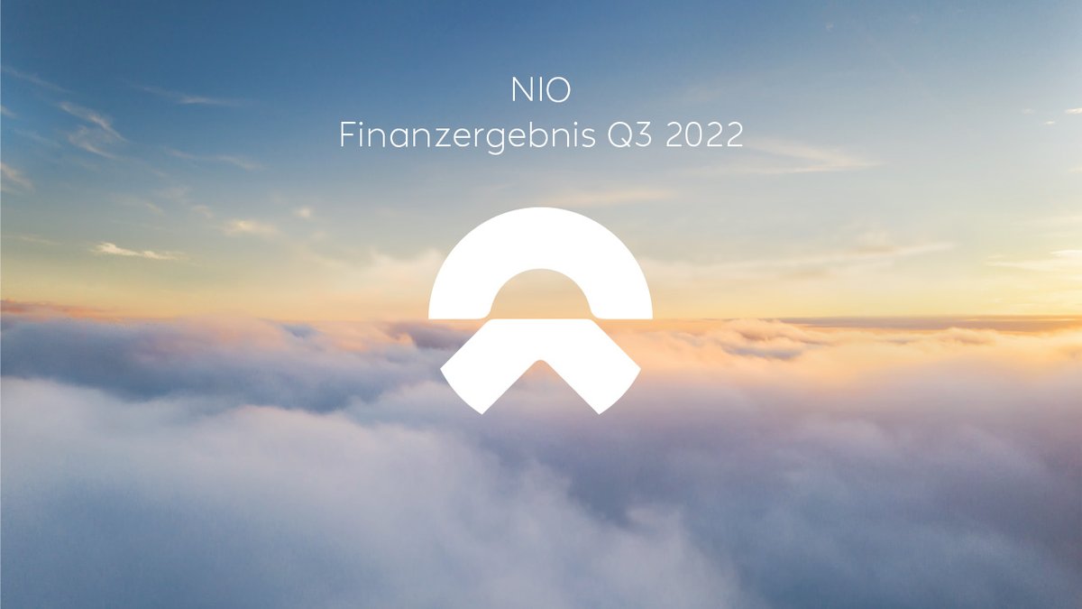#NIO veröffentlicht das ungeprüfte Finanzergebnis für das dritte Quartal 2022. 

Die vierteljährlichen Auslieferungen der Elektrofahrzeuge erreichten einen Rekordwert in Höhe von 31.607 Einheiten weltweit.📈

Mehr dazu: bit.ly/3A3Twba