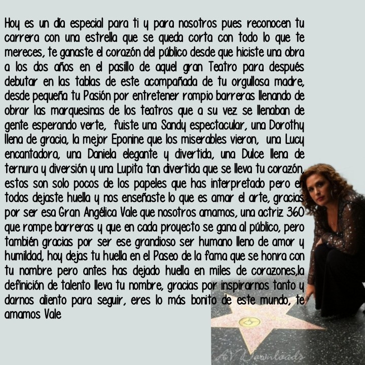 soy_AngieVF's tweet image. Estás palabras se quedan muy cortas comparado a todo lo que quiero decirte, eres mi inspiración, mi ejemplo, gracias a ti me di cuenta de lo que quería hacer, me enseñaste que si lo sueño lo puedo cumplir, celebro infinitamente este logro y espero que tu vida y tu carrera este..