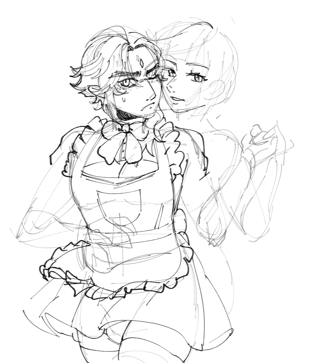 dragcnmickie's tweet photo. this wasnt turning out good im horribly sorry to the 3 of you xiaolan fans. you can steal this tho https://t.co/HHWd2JCEbT