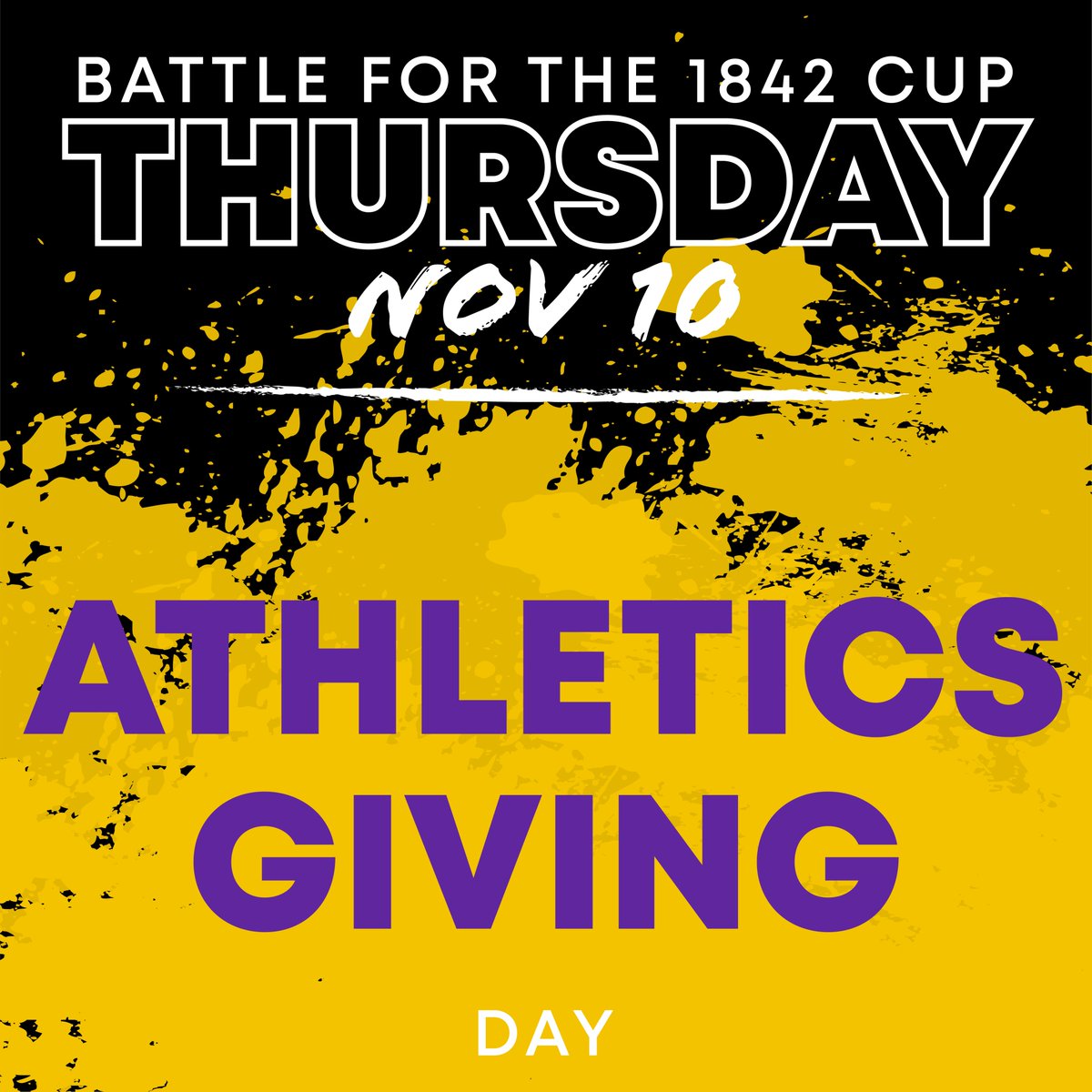 Give in honor of your favorite @BUWildcats team and help us beat Cumberland University on and off the field on Saturday! bethelu.edu/give #betheluniversity #wildcatproud #buathletics