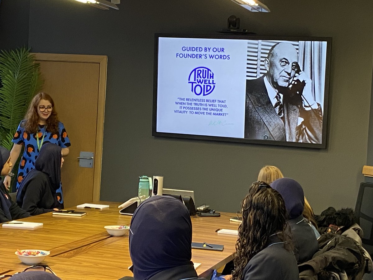 sellyparkgirls's tweet photo. A big thank you to Becca, Sammie and the magnificent McCann Birmingham @McCann_UK team for providing our Year 10 students an insight into advertising as part of the Advertising Unlocked initiative #SellyParkCareers #Truthwelltold #McCannUK #Advertisingunlocked #Culturalcapital https://t.co/o1sh03bepw