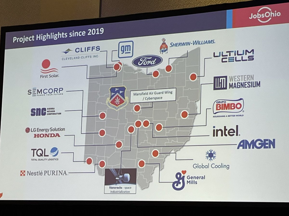 A good reminder of <a href="/GovMikeDeWine/">Governor Mike DeWine</a> @LtGovHusted, the General Assembly, <a href="/JobsOhio/">JobsOhio</a>, <a href="/OhioDevelopment/">Ohio Development</a>, and <a href="/OhioHigherEd/">Ohio Higher Ed</a> working with employers to make #Ohio a place to locate or expand employment opportunities. <a href="/ImpactOhioOCC/">Impact Ohio</a>