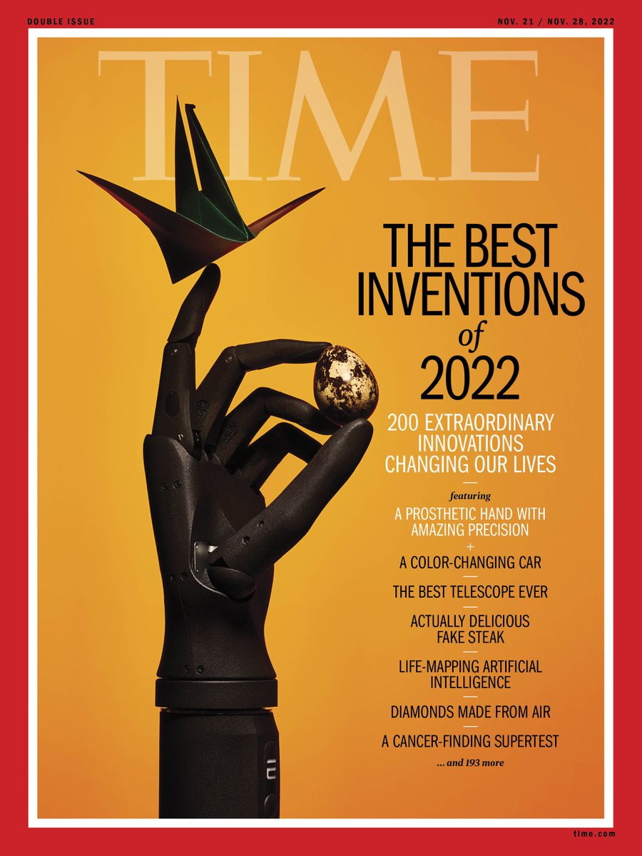 💡Great news! We are delighted to announce that #HER2DX is on TIME’s list of the Best Inventions of 2022!  
👉🏻 ow.ly/nOMQ50LzMev
@TIME 
#TIMEBestInventions
#breastcancer
#precisiononcology