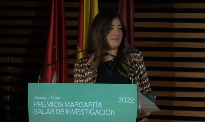 MadridEmprende's tweet photo. 👩🔬 Premios Margarita Salas de Investigación 2022
Accésits de la categoria Ciencias de la Vida: 
1. Verónica Miguel
2. Ester Munera
3. Rubén Torres
4. Lidia Martínez https://t.co/0e213hXqv6