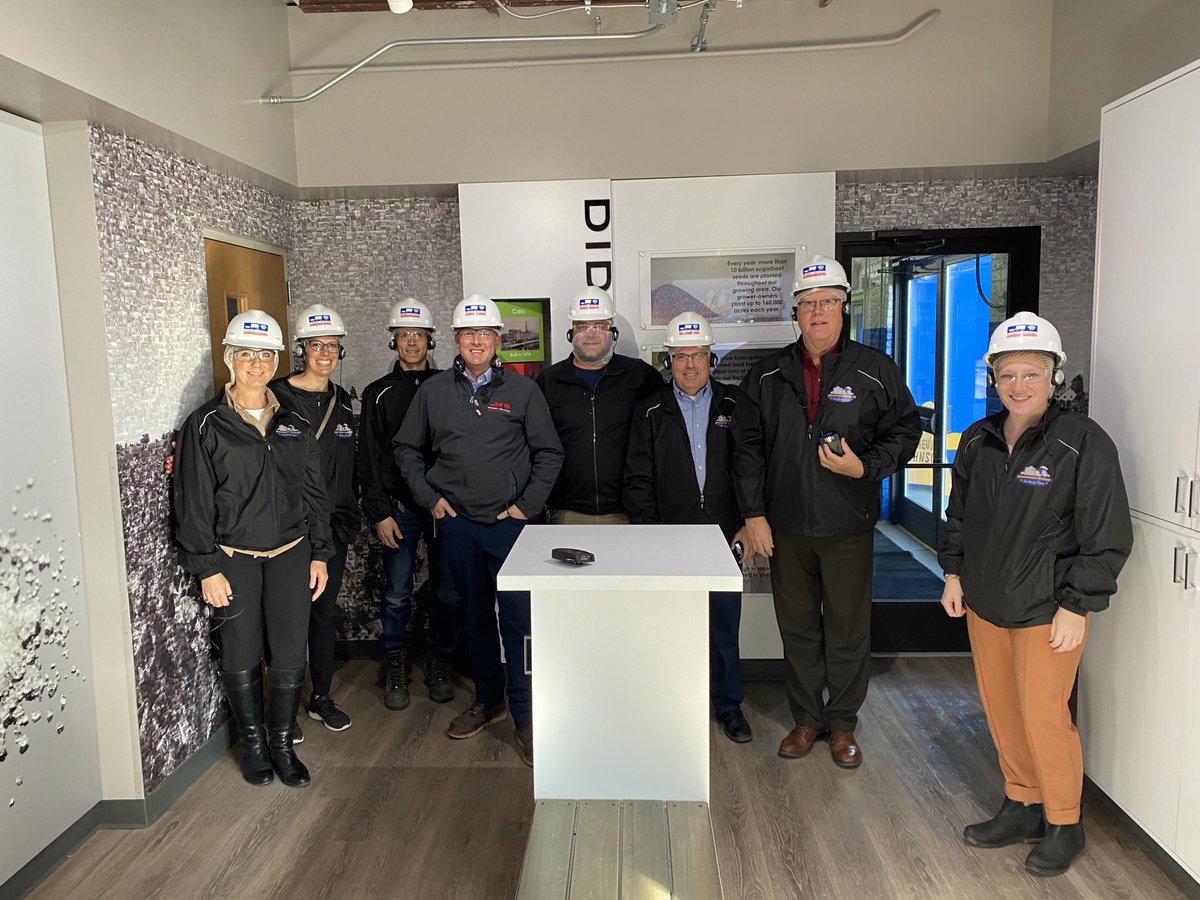 The 2023 ASSBT Program chairpersons took a break from planning for the upcoming Biennial meeting to tour the Bay City, MI factory. Thanks to ⁦<a href="/michigansugarco/">Michigan Sugar Co</a>⁩ for the hospitality and great weather! ⁦<a href="/BeetWeedControl/">Thomas Peters</a>⁩ ⁦<a href="/markbloomquist3/">Mark Bloomquist</a>⁩ ⁦<a href="/Melvin_Bolton/">Melvin Bolton</a>⁩