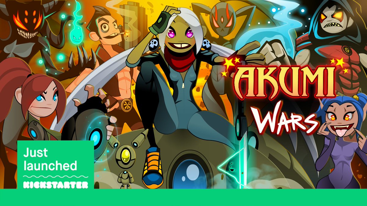 The Akumi Wars Kickstarter is LIVE! Check it out and help spread the word at: kickstarter.com/projects/milto…

#kickstartercampaign #akumiwars #akumi #gamedev #IndieGameDev #gamers #indiegame #miltoniusarts