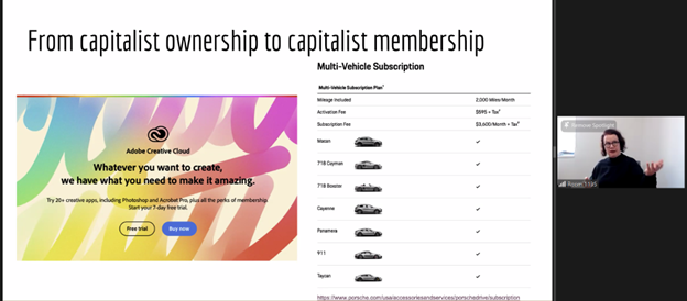 lecolededesign's tweet photo. #Recherche - La semaine dernière, @frede_sib, directrice du #DigitalDesign Lab de l'école, animait la Paper session "Collective Interest Matrix: Can #design be sustainable within #Capitalism?" à l'occasion de Cumulus Conference Detroit 2022 @cumulusdet22 #DesignforAdaptation https://t.co/DAW04XOJWc