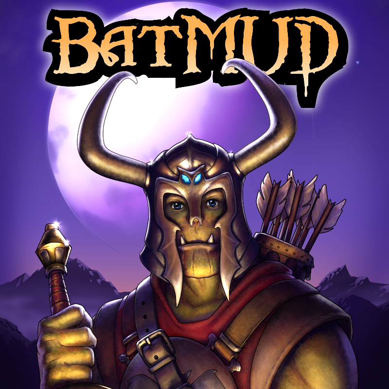 batmud's tweet photo. Come, become a newbie once again! BatMUD is a medieval fantasy multiplayer text-game with a 'graphically enhanced' game client on Steam (PC/Linux/MacOS)