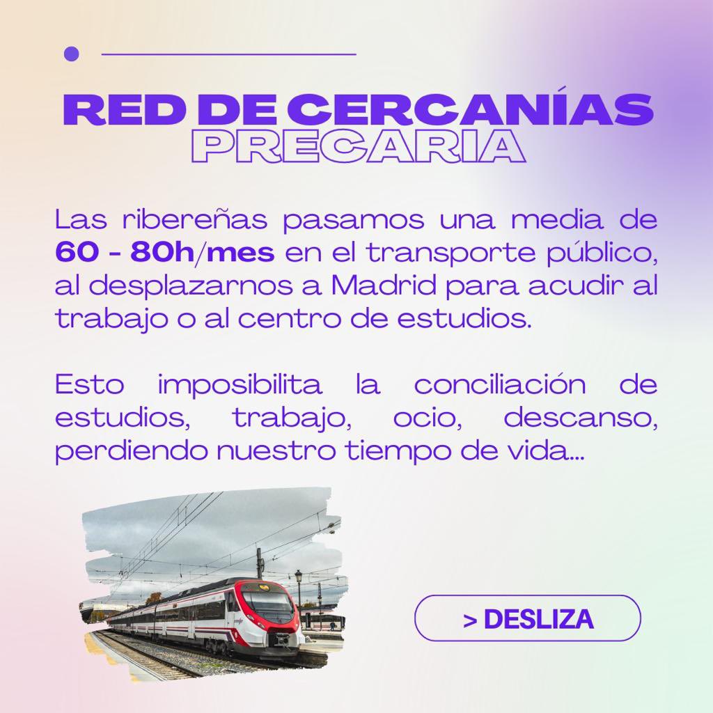 laespinaranjuez's tweet photo. 🚆TREN DESTINO ARANJUEZ 🚆

Este mes dedicamos nuestro post para hablar de la terrible situación que como ribereñas nos toca experimentar: perder la vida en el transporte público https://t.co/GpdBStJg83