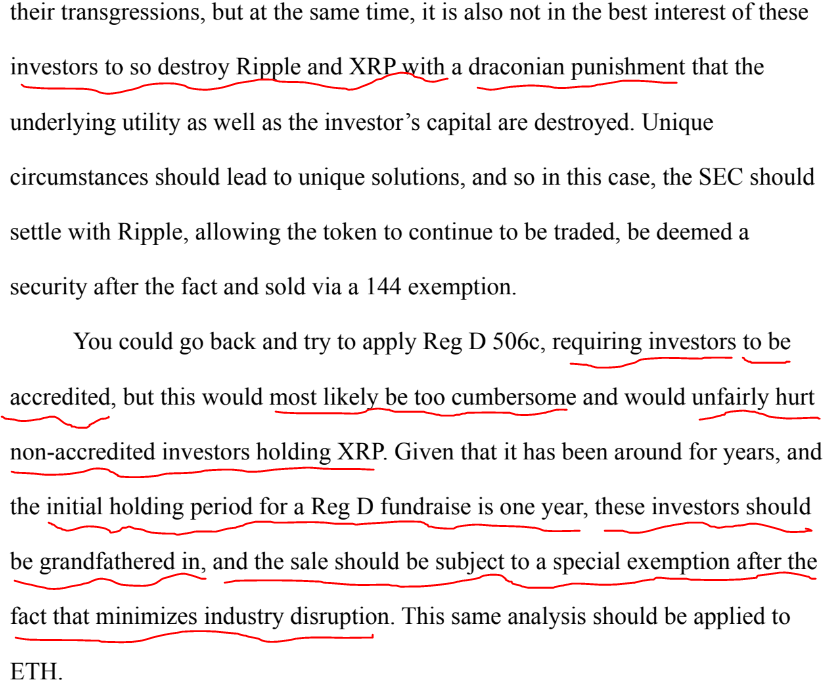 DigPerspectives's tweet image. New #AmicusBrief filing says #XRP holders should be grandfathered-in?! #RipplevsSEC #XRP #RIPPLE #RETWEET