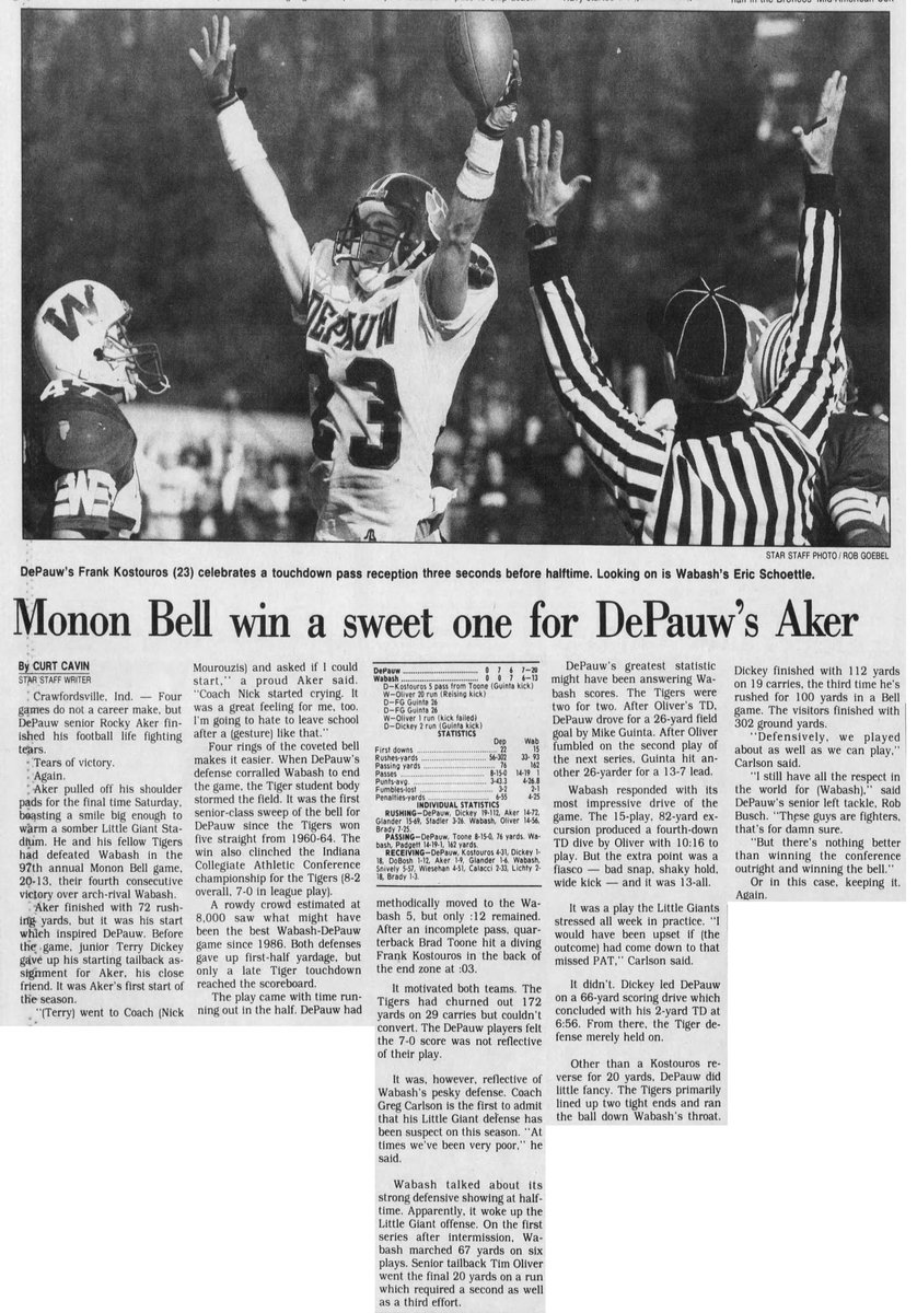 DePauw Tigers tweet media