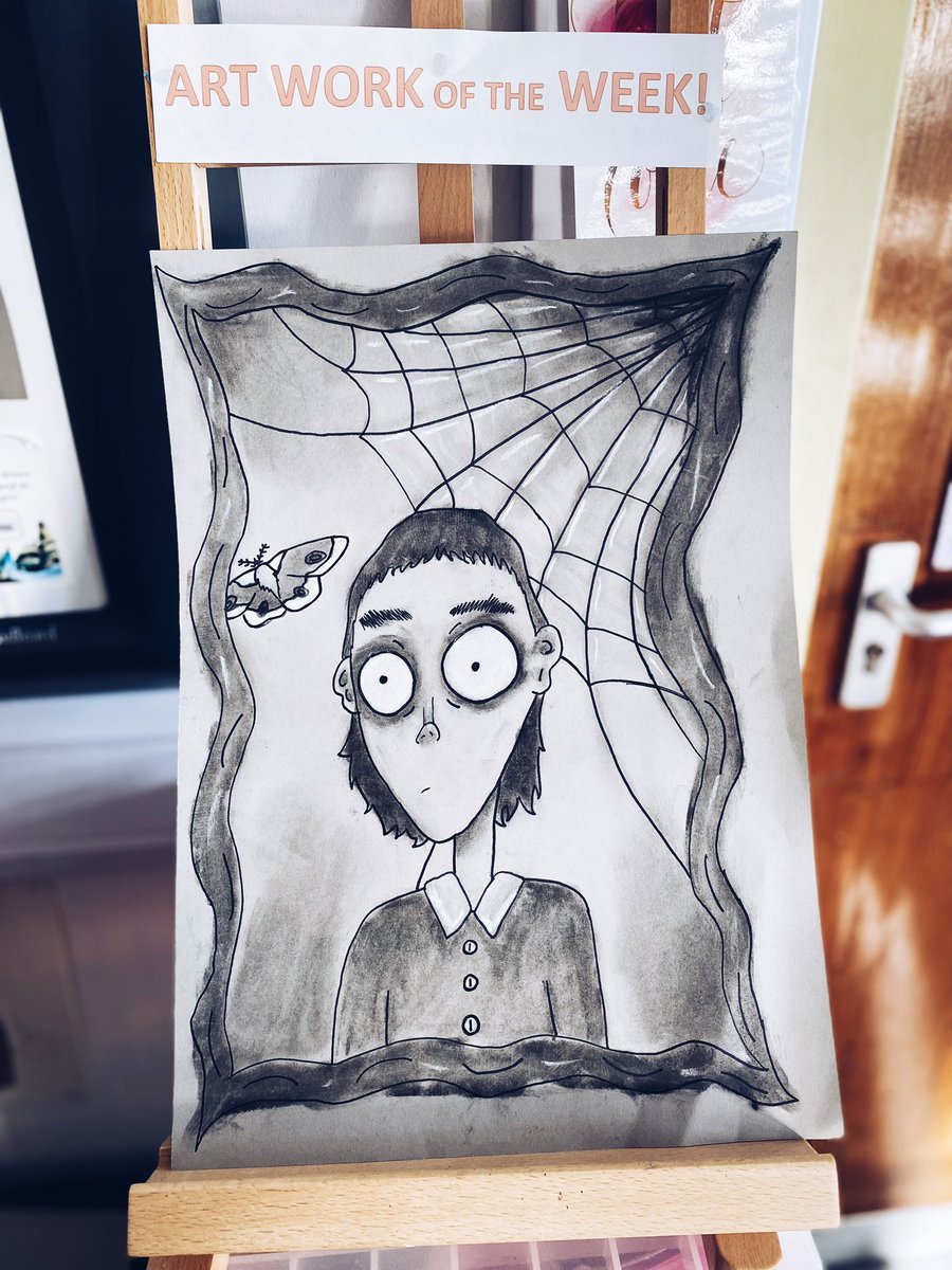 Miss Bowie RHS Art tweet media