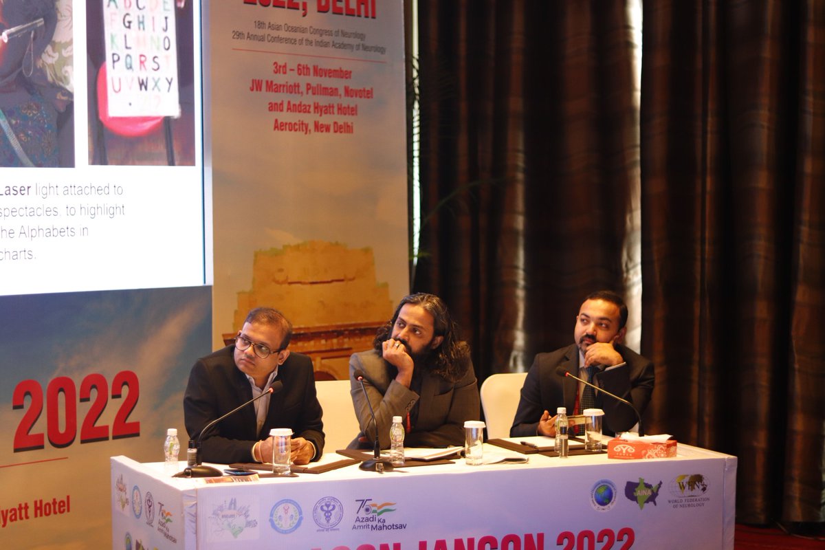 alscasindia's tweet photo. Thank you #iancon2022 for giving us the privilege of being the voice of the Indian ALS community at your esteemed forum. आशा है भविष्य में ऐसे ही न्यूरॉन्स (तंत्रिकाओं) की आवाज़ें गूंजती रहेंगी और हम सब मिलकर एक दिन ALS मुक्त भारत के निर्माण में जरूर सफल होंगे।
#aocniancon2022 https://t.co/DBqlSAbACL