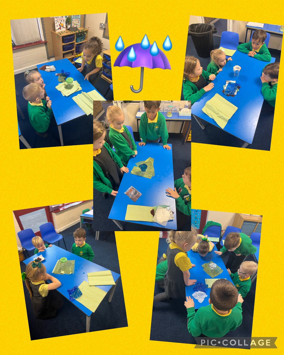 EastcroftPark's tweet photo. Year One loved their science experiment today ! #waterproof #notwaterproof https://t.co/zl9Q6TQ8PW