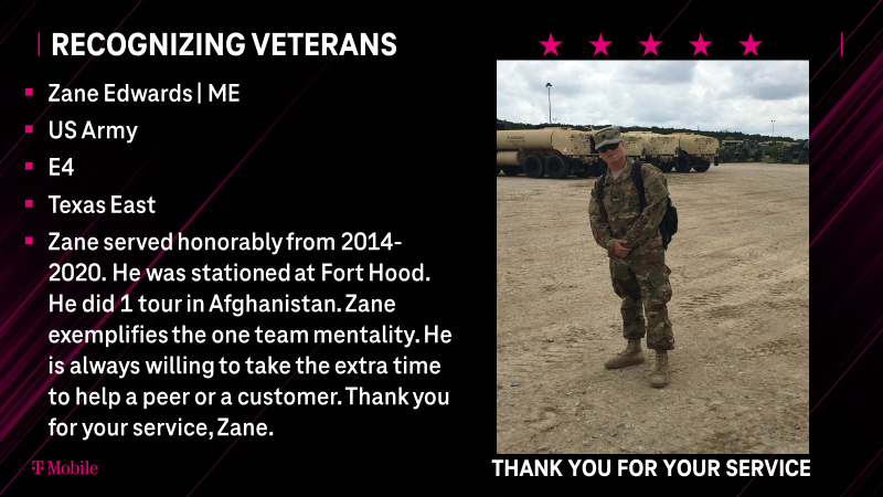 Happy Veterns Day!! Houston Central would like to Thank one of our own Veterns Zane for his service!! @OdieRetail @AndingMarquette @Gladyschavez_HW @cjgreentx