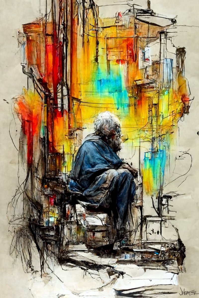 robert_wheater's tweet photo. sketches and color concepts for a new painting I am going to do. #sketch #concept #painting #color #painting #art #homeless #man #sunrise #Colors https://t.co/gUENt7iHnj