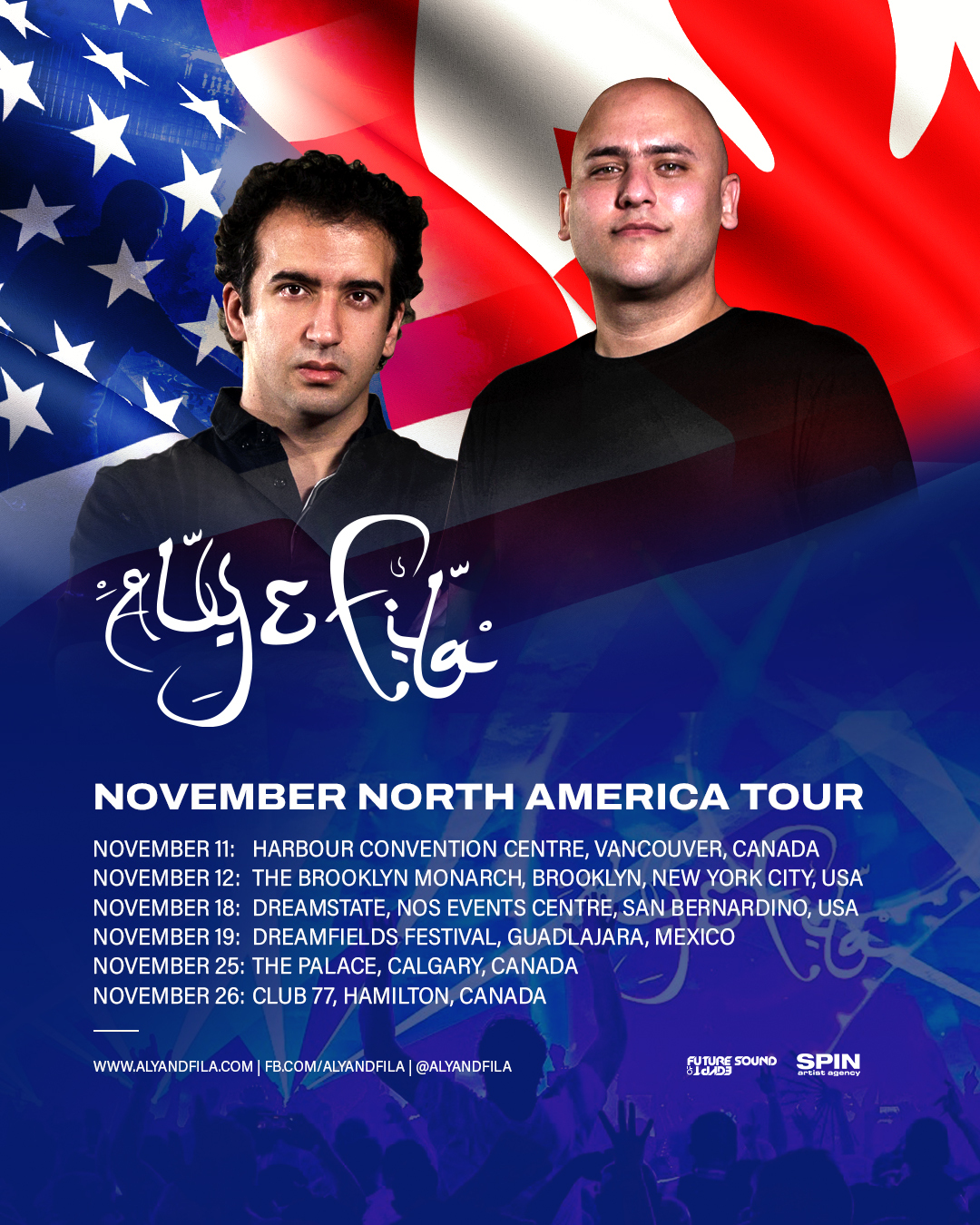 Aly & Fila on Twitter "A lot of exciting shows coming up this month