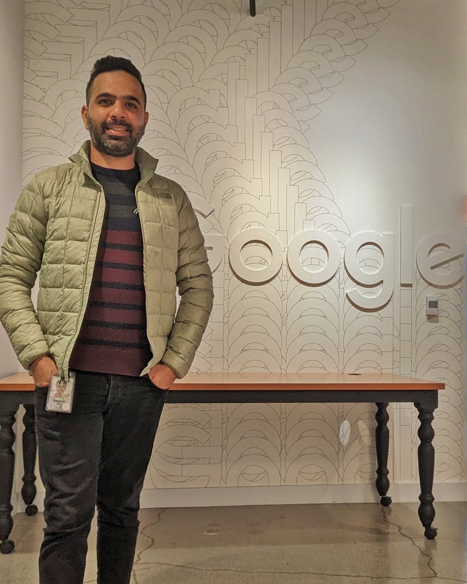 lifeatgoogle's tweet photo. Sameer always wanted to make a positive impact – and as part of our Responsible AI and Human Centered Technology group, he’s able to do that by building robust AI.
His advice? “Always strive for your best.”
Read Sameer’s brand-new #MyPathToGoogle → https://t.co/lo3YwIUFlk https://t.co/By5wcrck1z