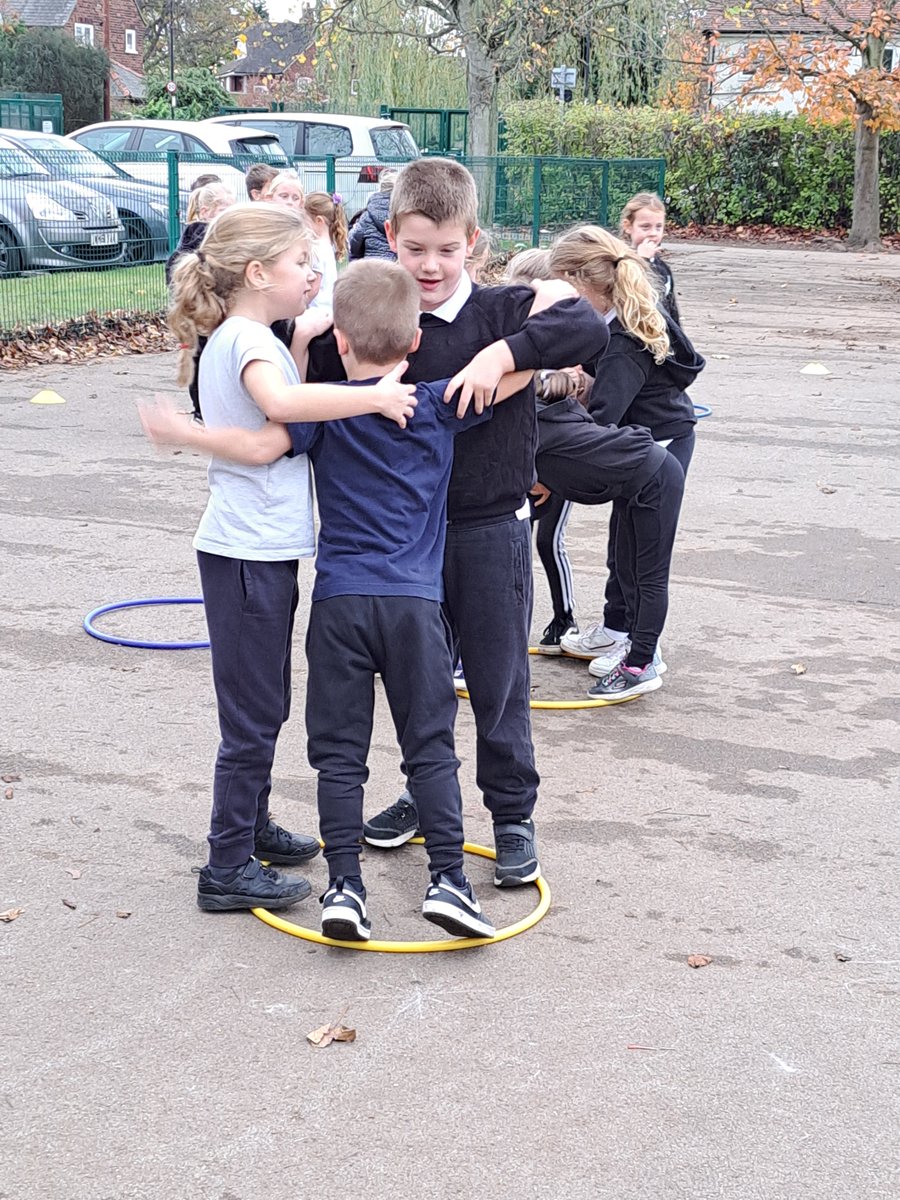 Lots of fun in PE with Active8 this afternoon#bessacarrPE