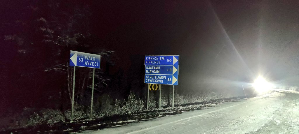Seuraavaksi Kirkkoniemeen :)