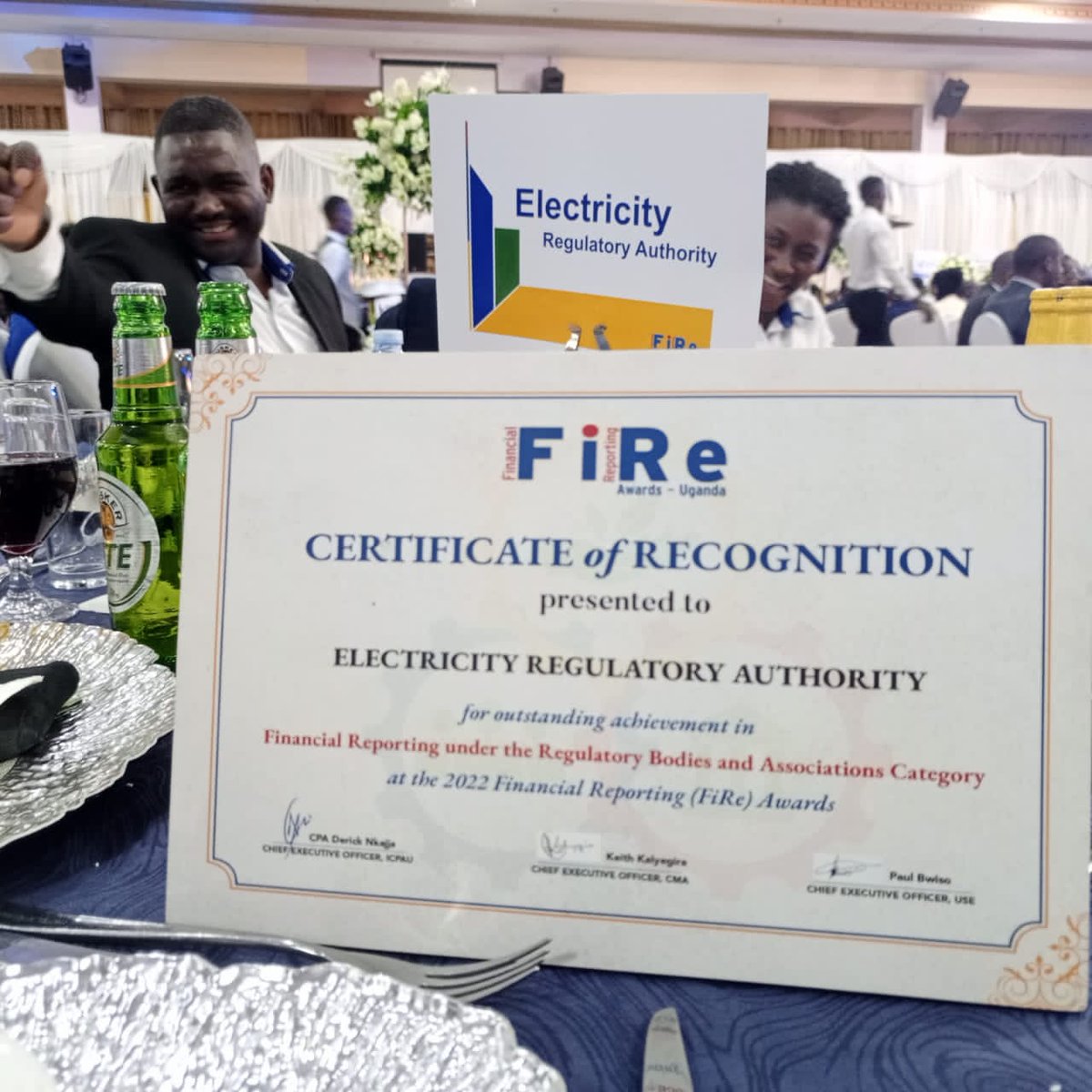 ERA_CEO1's tweet photo. #FiReAwards22
@ERA_Uganda recognized for best practice Financial Reporting. Thank you @CPAUganda1 https://t.co/jrmcrDEoNB