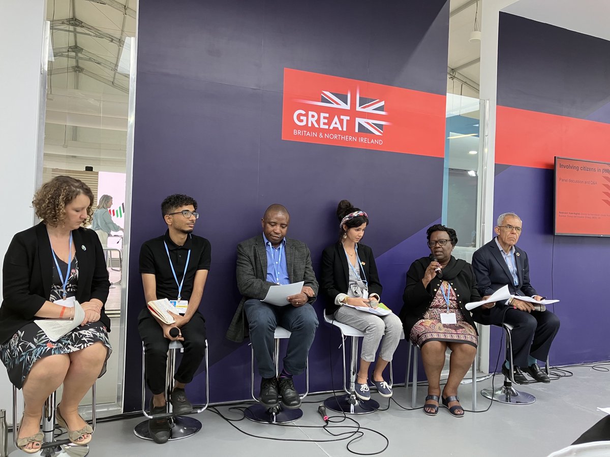 Ipsos's tweet photo. π’ Proud to be part of 'Bringing citizens along the inclusive pathway to net-zero'! event at #COP27 today with #GlobalSciencePartnership panel of contributors @beisgovuk @grantshapps @VictoriaAlis2 @imperialcollege @StrathU @ibrahimjabri74 @Ricardo_AEA @MottMacDonald https://t.co/kbXxzsLwhe
