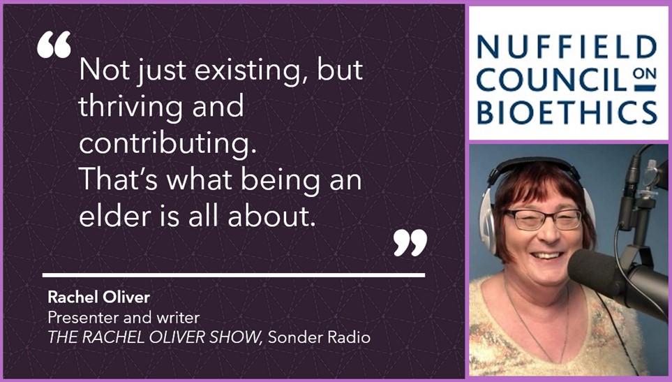 Nuffield Council on Bioethics (NCOB) (@nuffbioethics) on Twitter photo 🧵2/2 We enjoyed collaborating with <a href="/SonderRadio/">Sonder Radio</a> & hearing participant views on important topics such as what the future of ‘living well’ in older age may ‘look like’. Thank you to Rachel & everyone else who took part!📢👏
🔗👉bit.ly/NB_foa
#broadcast #engagement 🧵2/2 We enjoyed collaborating with <a href="/SonderRadio/">Sonder Radio</a> & hearing participant views on important topics such as what the future of ‘living well’ in older age may ‘look like’. Thank you to Rachel & everyone else who took part!📢👏
🔗👉bit.ly/NB_foa
#broadcast #engagement