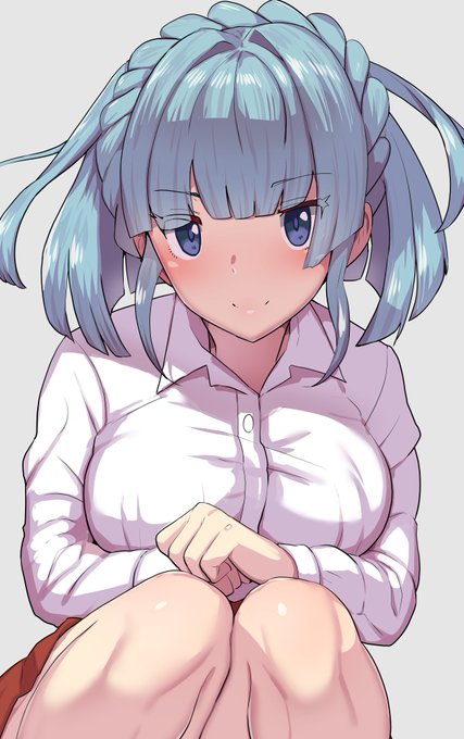 1カ月ほど前から定期的にTIPS向けのカットとして描いてきた子ですが、このほど「ミソラ」という名前を付けて限定イラストにも登場させました。お名前の由来は髪の色味から連想させるワードを組み合わせたものです。 