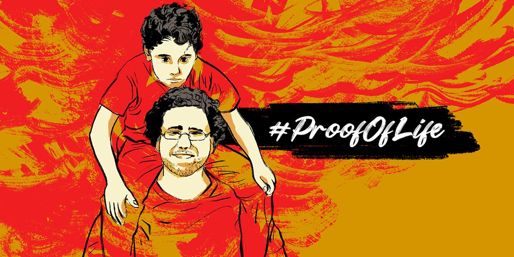 KassemMnejja's tweet photo. What’s happening with @Alaa?

“This is not the first time that Alaa suddenly disappears into a black hole” - @Monasosh.

Authorities may be force-feeding Alaa, and his life could be at grave risk. We need #ProofOfLife, and we need it now! https://t.co/l99mYO3ofr