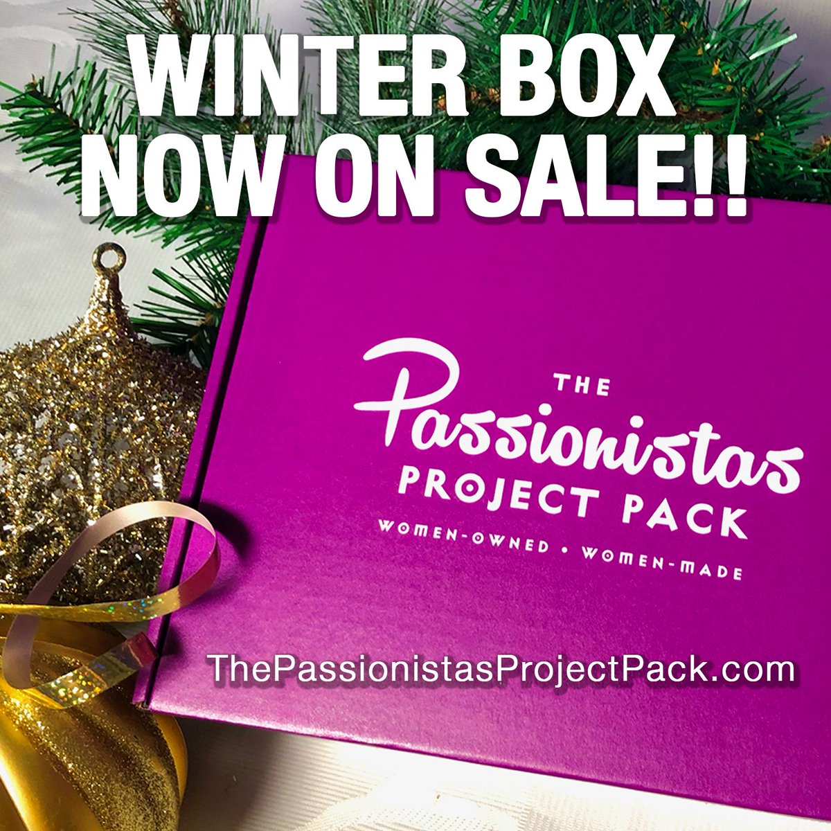 The Passionistas Project (@passionsproj) on Twitter photo The Winter Pack ON SALE NOW! Makes a great gift for all the women on your holiday list. As of the products are made by women-owned businesses. Begins shipping December 1. Order yours now! thepassionistasprojectpack.com
<a href="/kujaecopads/">KujaEcoPads</a> <a href="/Bananagrams/">Bananagrams Inc.</a> <a href="/micropuzzles/">MicroPuzzles</a> <a href="/sparkleberryink/">Mandy Graham</a> The Winter Pack ON SALE NOW! Makes a great gift for all the women on your holiday list. As of the products are made by women-owned businesses. Begins shipping December 1. Order yours now! thepassionistasprojectpack.com
<a href="/kujaecopads/">KujaEcoPads</a> <a href="/Bananagrams/">Bananagrams Inc.</a> <a href="/micropuzzles/">MicroPuzzles</a> <a href="/sparkleberryink/">Mandy Graham</a>