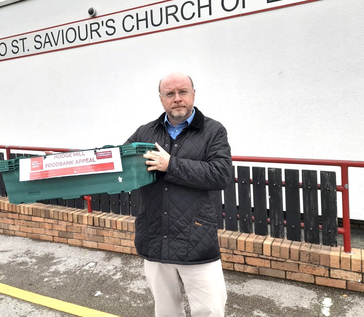 liambyrnemp's tweet photo. A huge thank you to our first #CoalitionOfKindness schools taking our food bank collection crates. It’s shocking we’ve become a country where food-banks are so needed they run short. But we’re determined to be a community where no one goes hungry. #OperationCompassion https://t.co/Mie9uJ7q94